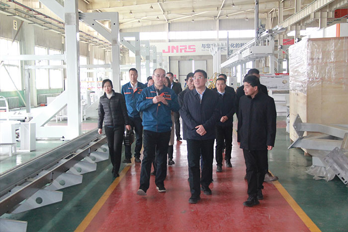 大事記 | 銀川市委副書記、市長(zhǎng)陶少華調(diào)研巨能機(jī)器人